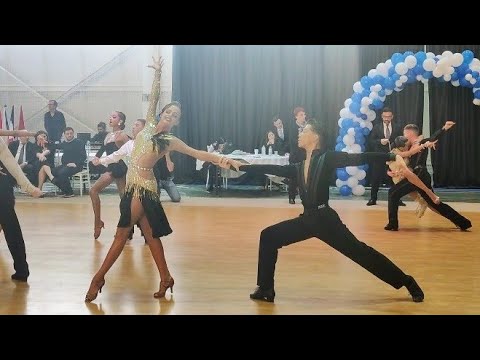Kaloyan Nikov & Taja Belaj WDSF Junior 2 Rumba 1/2 Final