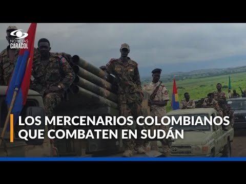 ¿Quién está reclutando a mercenarios colombianos para unirse a la guerra en Sudán?
