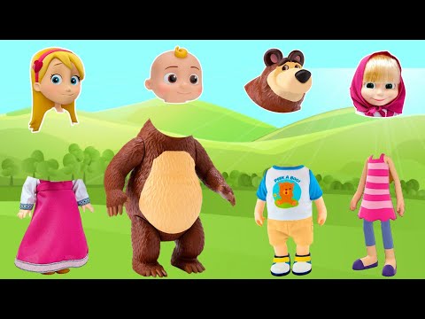 Let’s go have fun finding masha | Cocomelon | Masha and the bear | Nursery Rhymes Kids Song