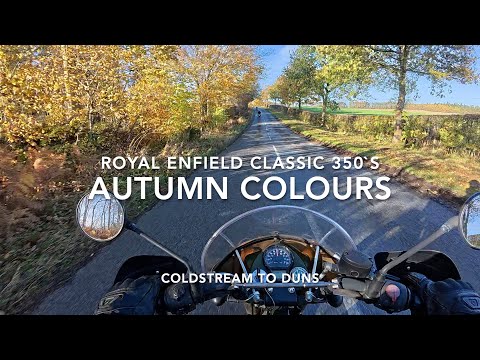 Royal Enfield Classic 350s  Coldstream to Duns