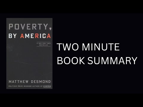 Poverty, By America by Matthew Desmond Book Summary