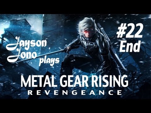 Metal Gear Rising: Revengeance Gameplay Walkthrough - Part 22 - Senator Armstrong Boss Fight (Guide)