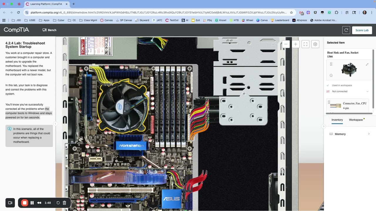 CompTIA 4.2.4 Lab  Troubleshoot System Startup