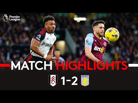 Resumen de Fulham vs Aston Villa Jornada 25