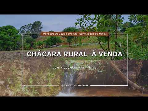 Chácara Rural à Venda em Carmópolis de Minas – 4.000 m² no Povoado do Japão Grande