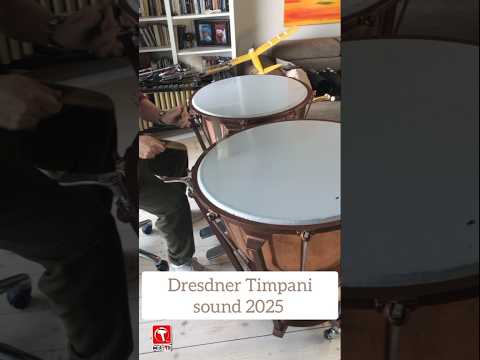 Dresdner RARE Dresdner Timpani Set 26"&29" 60s-70s  - Cooper image 11