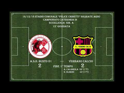 16-12-18 - Highlights BUSTO 81 - VERBANO CALCIO 2-2