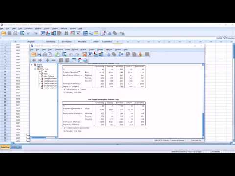 One Sample Kolmogorov-Smirnov Test in SPSS