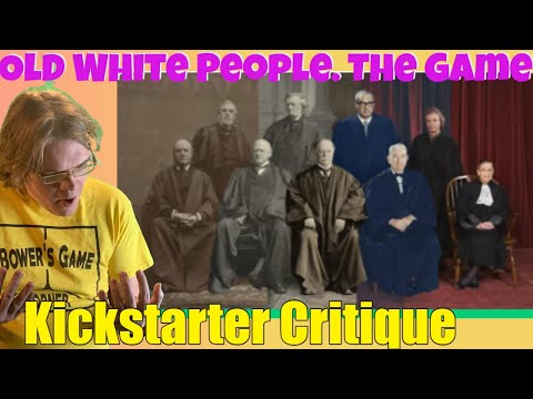 First Monday in October -love me some Supreme Cour Justice Themed Games -Kickstarter Critique Review