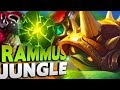 RAMMUS JUNGLE IS ACTUALLY SLEEPER OP! BEST TANK IN THE GAME! - Rammus Jungle Gameplay