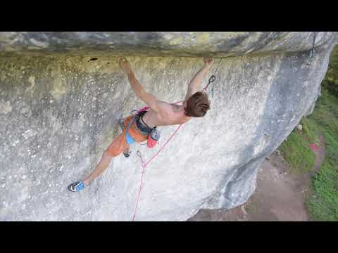 Hugh - First French 9a - Sending Footage