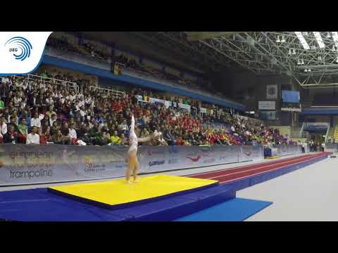 Anna KOROBEYNIKOVA (RUS) - 2016 Tumbling European Champion