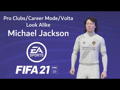 Michael Jackson Look Alike - Fifa 21 - Pro Clubs/Career Mode/Volta