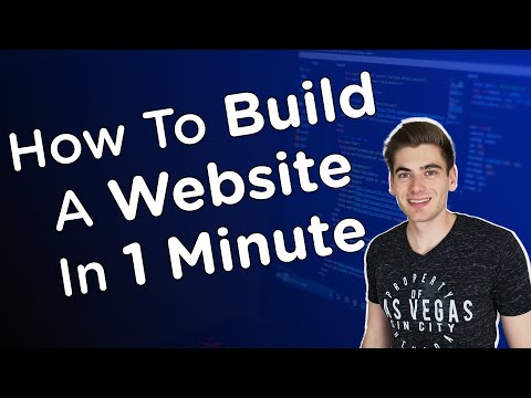 1分でサイトを作成する方法 (How To Create A Site In 1 Minute)