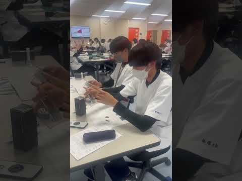 視機能科学科の授業に潜入！　#shorts