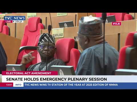 Rowdy Session As Senate Holds Emergency Plenary On Electoral Act Amendment