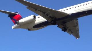 Delta Airlines MADDOG landing Washington Reagan