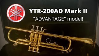 Video thumbnail for Yamaha 'ADVANTAGE' YTR-200ADII Student Trumpet | Instrument Reviews by Samuel Plays Brass