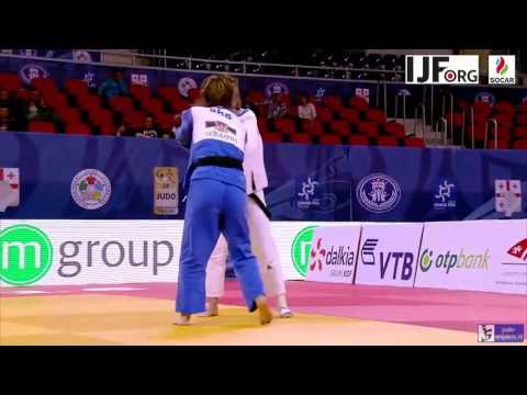 Judo 2016 Grand Prix Tbilisi: Karakas (HUN) - Rogic (SRB) [-57kg] bronze