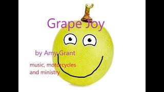 Amy Grant song Grape joy