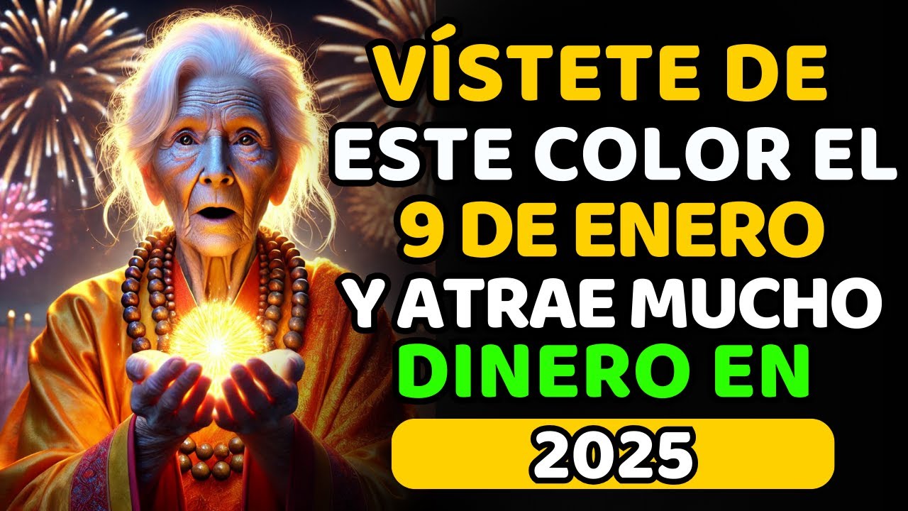 Vístete de este color el 3 DE ENERO y atrae MUCHO DINERO en 2025 | Enseñanzas Budistas