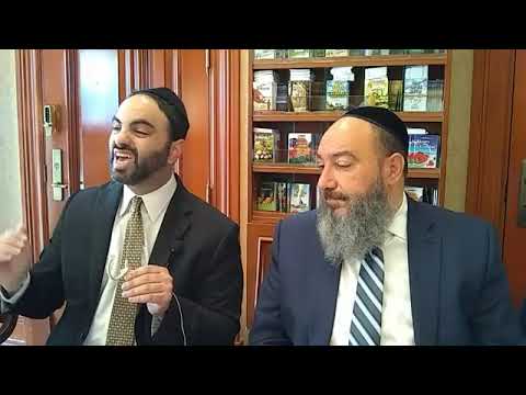 Rabbi Yosef Galimidi with Rabbi David Ashear, author of Living Emuna Series
