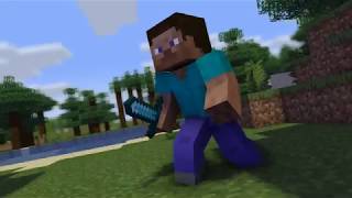 【マイクラアニメ試作】ピリジャーがスティーブに略奪されるだけ