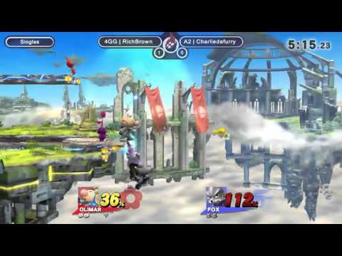 FiS12 - Rich Brown (Olimar) vs A2 Charliedaking (Fox) - WSF