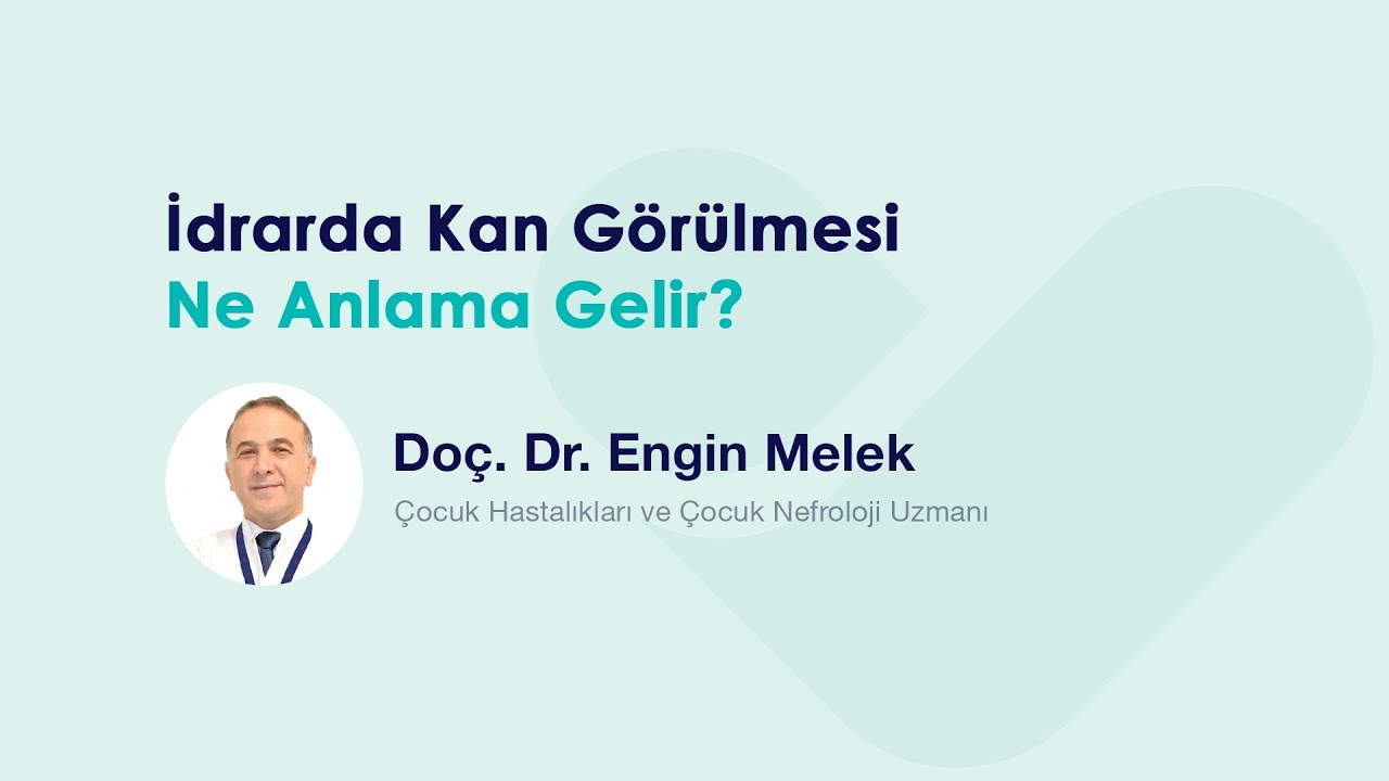 İdrarda Kan Görülmesi Ne Anlama Gelir?