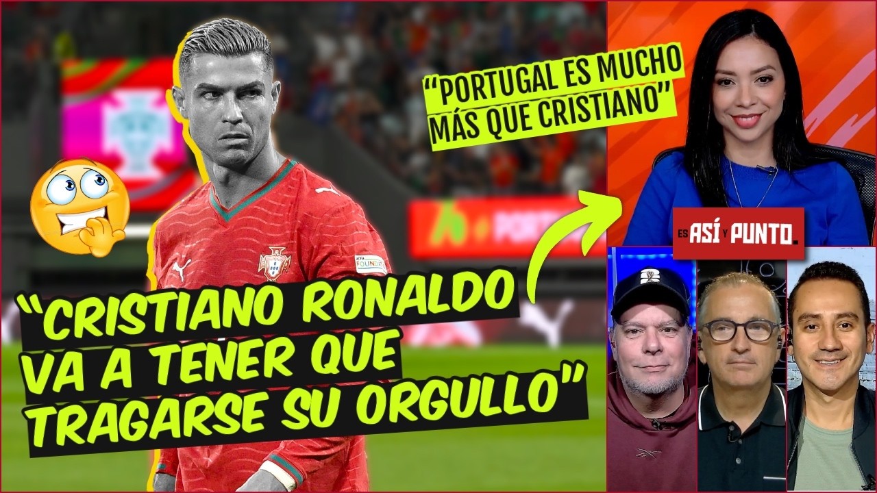 Jorge Jesús NO ES CULPABLE y NO TRAICIONÓ a Cristiano. Portugal es más que CR7 | Es Así y Punto