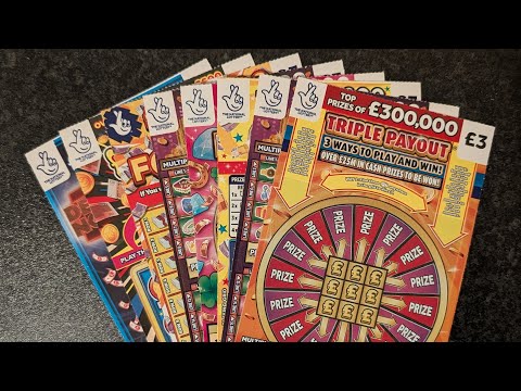 £30 Mix of UK Allwyn National Lottery Scratch Cards