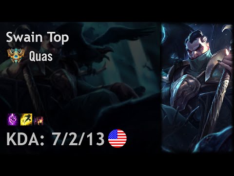 Swain Top vs Jayce - Quas - NA Challenger Patch 6.19