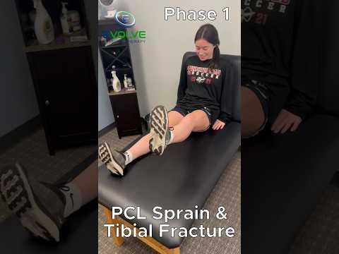 The Best Exercise to Improve Quadriceps Strength: PCL Sprain and Tibial Fracture Rehab | Phase 1