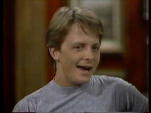 Michael J. Fox & Lea Thompson very young