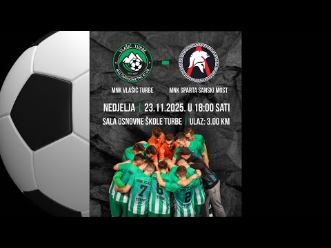 MNK VLASIC Turbe - MNK SPARTA Sanski Most