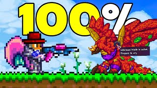 I Played Terraria Calamity Infernum With ZERO Experience | Full movie