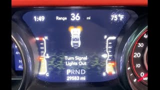 JL Wrangler Turn Signal Lights Out Error Message and Hyper Flash Fix With Aftermarket Fenders