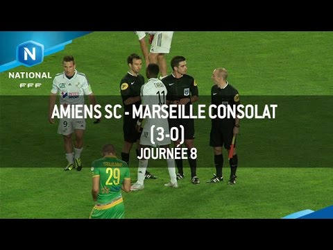 J8 : Amiens SC - Marseille Consolat (3-0), le résumé