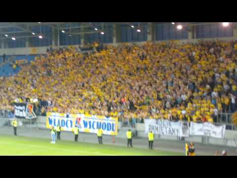 25.05.16 Motor Lublin-Polonia Przemyśl Doping po 2 bramce dla Motoru