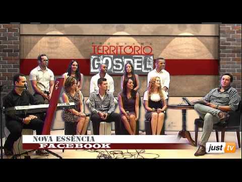 Grupo Nova Essência no Programa Território Gospel - JustTV - 24/01/14