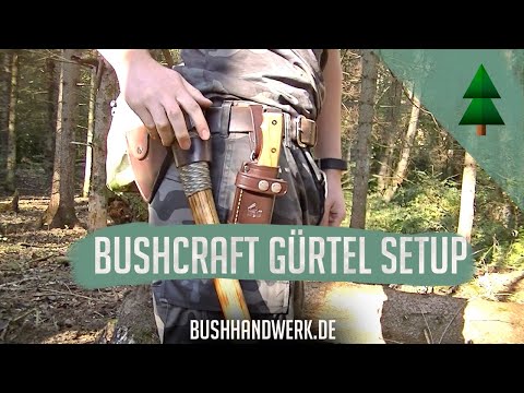 Jagdgürtel Setup - Das trage ich im Wald | Bushhandwerk.de