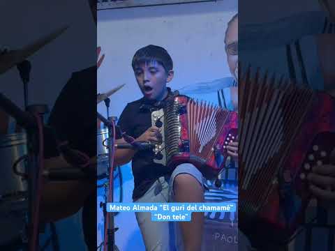 #MATEO ALMADA “EL GURI DEL CHAMAME” RECIBIENDO EL 2026 DESDE TOSTADO SANTA FE #chamame #dontele
