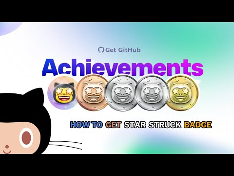 How to get Starstruck badge on GitHub