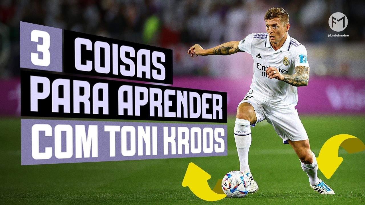COMO SER MEIO CAMPO de RESPEITO - ANALISE TONI KROOS