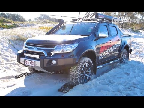Bushranger 4x4 Gear X Trax II Recovery Track on Sand