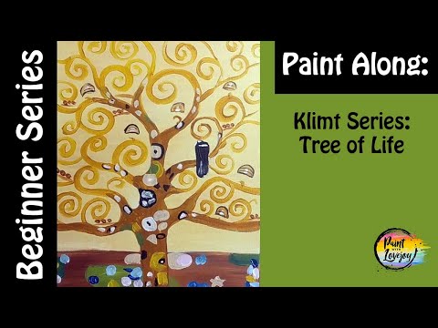Beginner painters - Klimt: Tree of Life