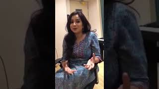 Shreya Ghoshal about her New Telugu song Naalo Neeku from Mr.Majunu || Thaman.s