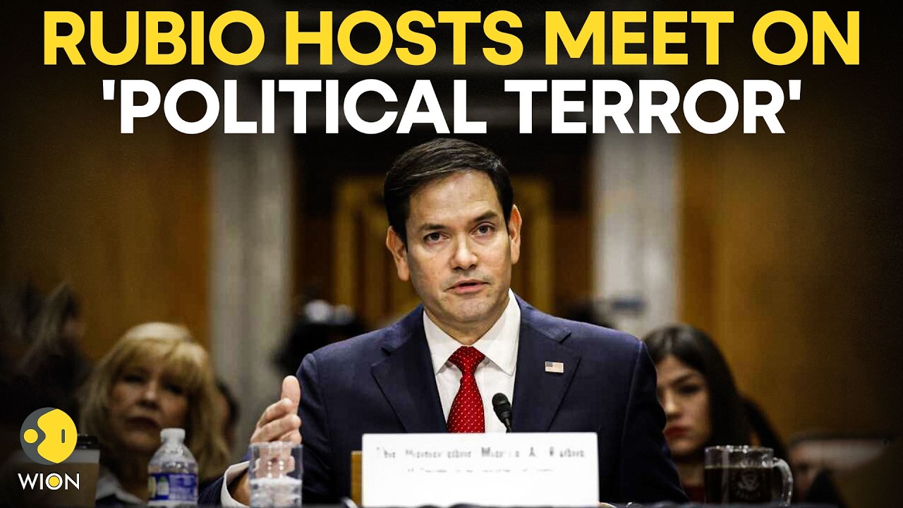 LIVE: US Secy of State Rubio Hosts Ministerial on 'Political Terrorism' in Washington | WION LIVE
