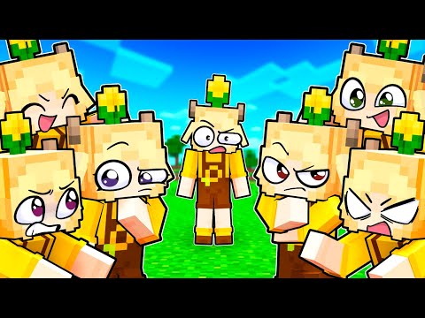 Daisy Invasion?! Ethobot Overrun by Minecraft Mobs!