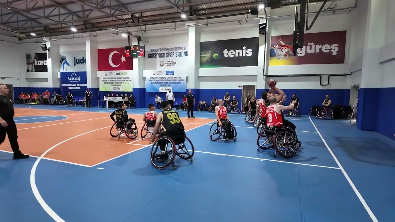 2  GÖBEKLİTEPE TEKERLEKLİ SANDALYE BASKETBOL TURNUVASI DEVAM EDİYOR